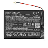 XTOOL AutoProPAD LITE Version Auto Key Programmer Battery 3.85V 3800mAh - Compatible Replacement
