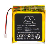 Xvive U6 Wireless Microphone Transmitter Battery 3.8V 260mAh - Compatible Replacement