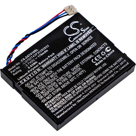 ZTE 2AHR8-AT41 Battery 3.7V 170mAh Li-Polymer - Compatible Replacement