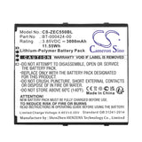 Zebra EC55AK-21B243-NA EC55 Battery 3.85V 3000mAh - Compatible Replacement