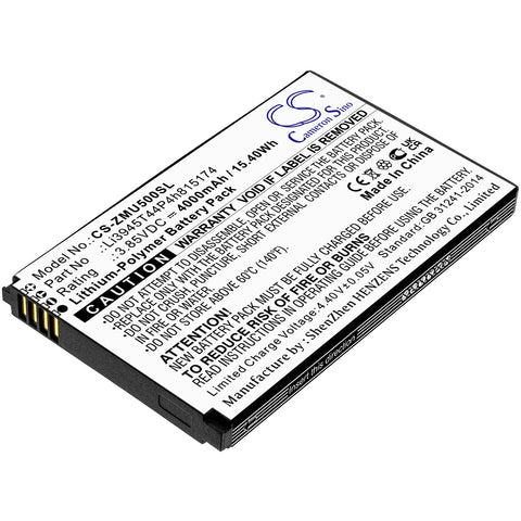 Telstra 5G Wi-Fi Pro Battery 3.85V 4000mAh Li-Polymer - Compatible Replacement