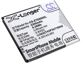 ZTE D6 Dual SIM TD-LTE Battery 3.8V 2200mAh - Compatible Replacement
