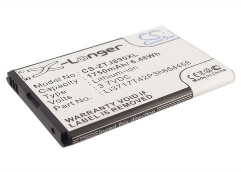 ZTE Authentic Battery 3.7V 1750mAh Li-Ion - Compatible Replacement