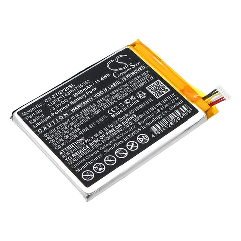 ZTE SRQ-V72M Digital Life Controller Battery 3.8V 3000mAh Li-Polymer - Compatible Replacement