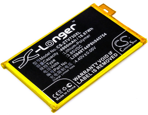 ZTE Blade A610 Plus Global Dual SIM TD-LTE Battery 3.85V 4900mAh - Compatible Replacement