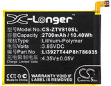ZTE Blade V8 Battery 3.85V 2700mAh - Compatible Replacement
