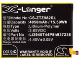 ZTE Blade Z Max Battery 3.85V 4050mAh - Compatible Replacement