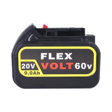 Dewalt DCB206 Battery Replacement for Flexvolt & 20V Max Cordless Power Tool