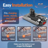 Dyson 965470-01 Battery Replacement for Cordless Vacuum