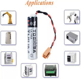 Toshiba ER17500V/3.6V Battery with RD029 Connector (OEM)