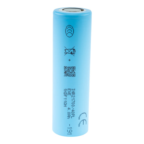 EVE 40PL 21700 4000mAh 70A Tabless Battery