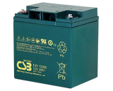 CSB EVX 12300 Battery - 12 Volt 30 Amp Hour - Recessed Nut & Bolt Terminals - 2 Pieces