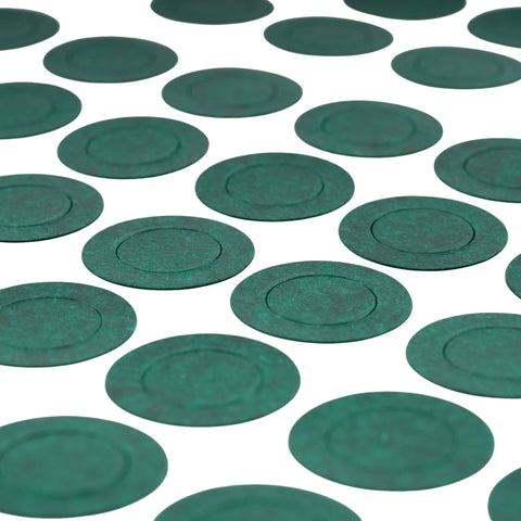 18650 Terminal Insulators Fish Paper – 20pcs Green Round Rings