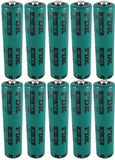 FDK HR-4U Battery - 1.2V 1000mAh AAA NiMH (Button Top)-10 Pieces