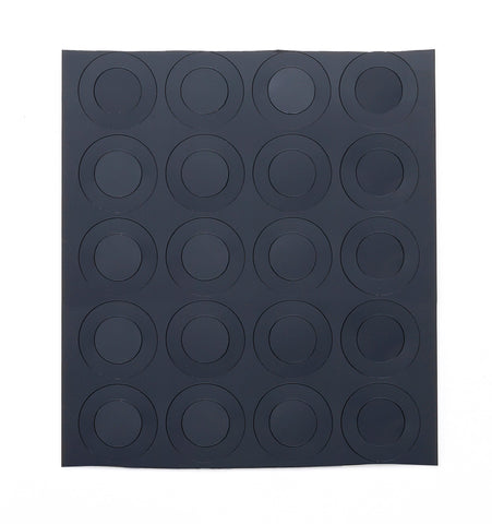 20700 Battery Terminal Insulators - 20pcs - Black Plastic