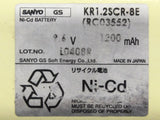 Sanyo KR1.2SCR-8E - RC03552 Battery Replacement - (Retrofit - READ BELOW)