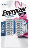 Energizer AAA Ultimate Lithium Batteries - L92 (18 Pack)