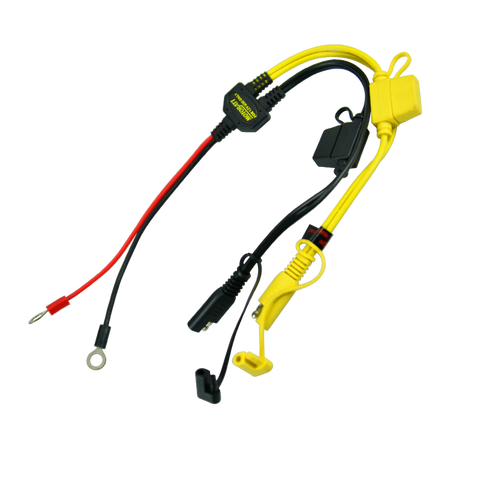 Motobatt MB-DFCL Charger Cable Lead 21" Ring Terminals