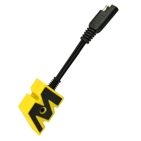 Motobatt MB-LVBA Low Voltage Battery Alert beeps at 12.2V with 2 Pin DIN Plug
