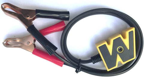 Motobatt MB-LVBACLIP Low Voltage Battery Alert beeps at 9.5V with 2 Pin DIN Plug
