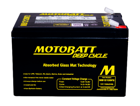 Motobatt MB12120F2 12V AGM Battery