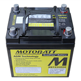 Motobatt MBTZ26RHD Battery - 12V 54Ah 585CCA Sealed AGM