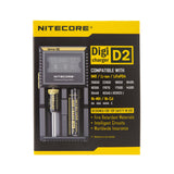 Nitecore D2 2 Channel Digital Battery Charger, product view 5