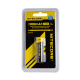 Nitecore NL1410 14500 1000mAh Battery - Protected Button Top, product view 4
