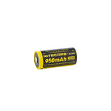 Nitecore NL169R 16340 950mAh Battery - Protected Button Top, product view 2