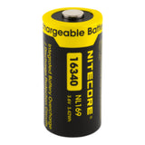 Nitecore NL169 16340 950mAh Battery - Protected Button Top