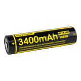 Nitecore NL1834R 18650 3400mAh USB-C Rechargeable Battery, product view 2