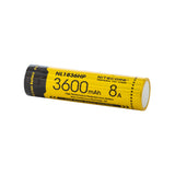 Nitecore NL1836HP 18650 3600mAh 8A Battery - Protected Button Top, product view 3