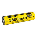 Nitecore NL1836R 18650 3600mAh USB-C Rechargeable Battery, product view 2