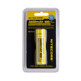 Nitecore NL1836 18650 3600mAh Battery - Protected Button Top, product view 4