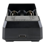 Nitecore UI2 2 Channel Portable USB-C Battery Charger, product view 3