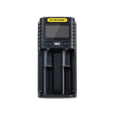 Nitecore UMS2 2 Channel Digital Battery Charger