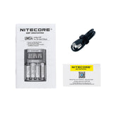 Nitecore UMS4 4 Channel Digital Battery Charger, product view 3