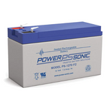 Panasonic LC-R127R2P1 Battery Replacement - 12 Volt 7.2 Ah (.250" Terminals)