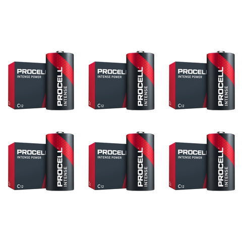 Duracell Procell Intense Power C Alkaline Battery PX1400 (72 Pieces)