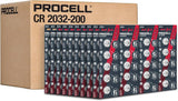 CR2032 Duracell Procell Intense Battery - 200 Pieces