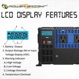 PX3000-12 PowerBright Inverter - 12 Volt 3000 Watt Power Inverter