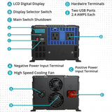 PX3000-12 PowerBright Inverter - 12 Volt 3000 Watt Power Inverter