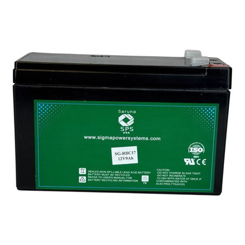 Sigma SG-RBC17 12V 9Ah battery for APC BN700MC