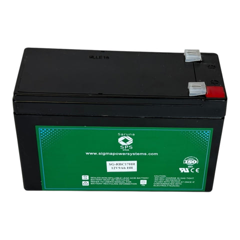 Sigma SG-RBC17HR 12V 9Ah battery for APC BN700MC