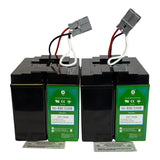 SG-RBC55HR battery two-module set compatible with APC SUA3000T