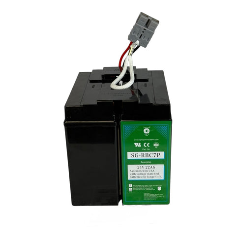 SG-RBC7P battery cartridge compatible with APC SU1400X106