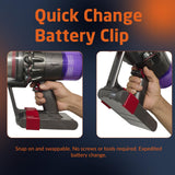 Dyson V11 Battery Replacement for Cordless Vacuum - SCREW IN VERSION