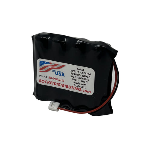 Rocket Distributing RD-DL8-DUR Battery