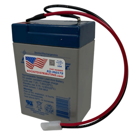 Rocket Distributing RD-M6579 Battery