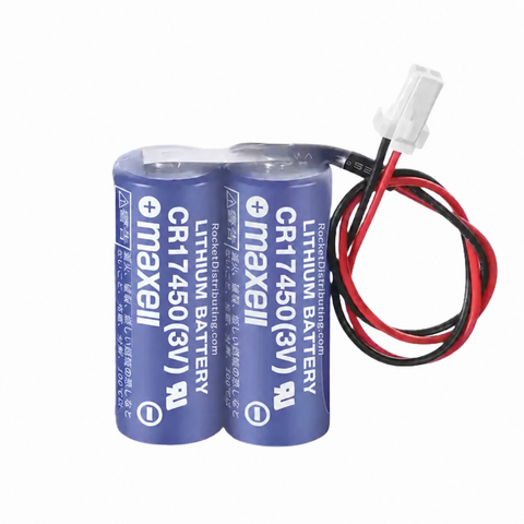 Maxell 2CR17450(3V) Battery - 1x2 Parallel with Connector
